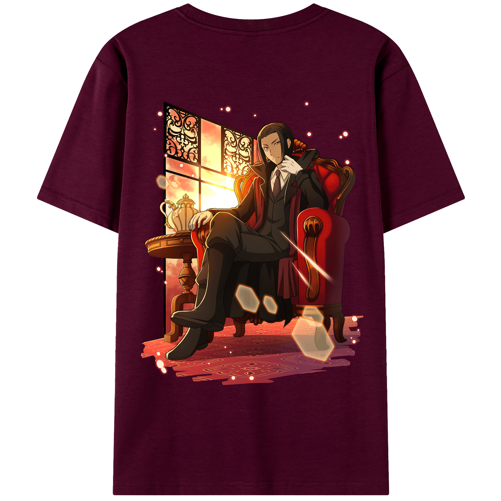 （画像用） 文豪ストレイドッグス Bungo Stray Dogs レディース半袖Tシャツ(バックプリント)